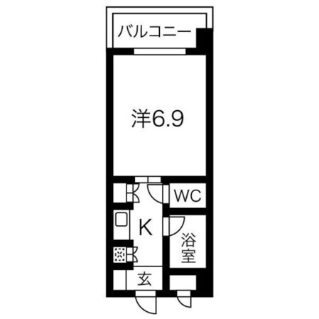 摂津本山駅 徒歩3分 3階の物件間取画像